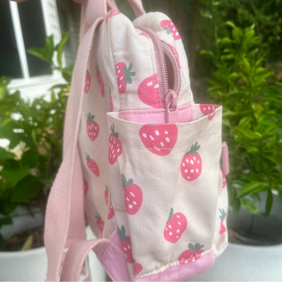 Itzy Ritzy Strawberry Backpack - Picture 4 of 8